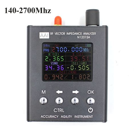 n1201sa uv rf vector impedance ant swr antenna analyzer meter|N1201SA UV RF Vector Impedance ANT SWR Antenna Analyzer .